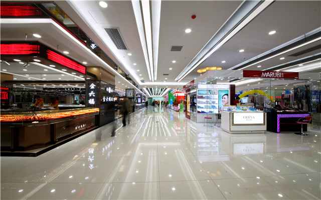 KEOU Frameless LED Light Panel-The design for the application of lighting in supermarket