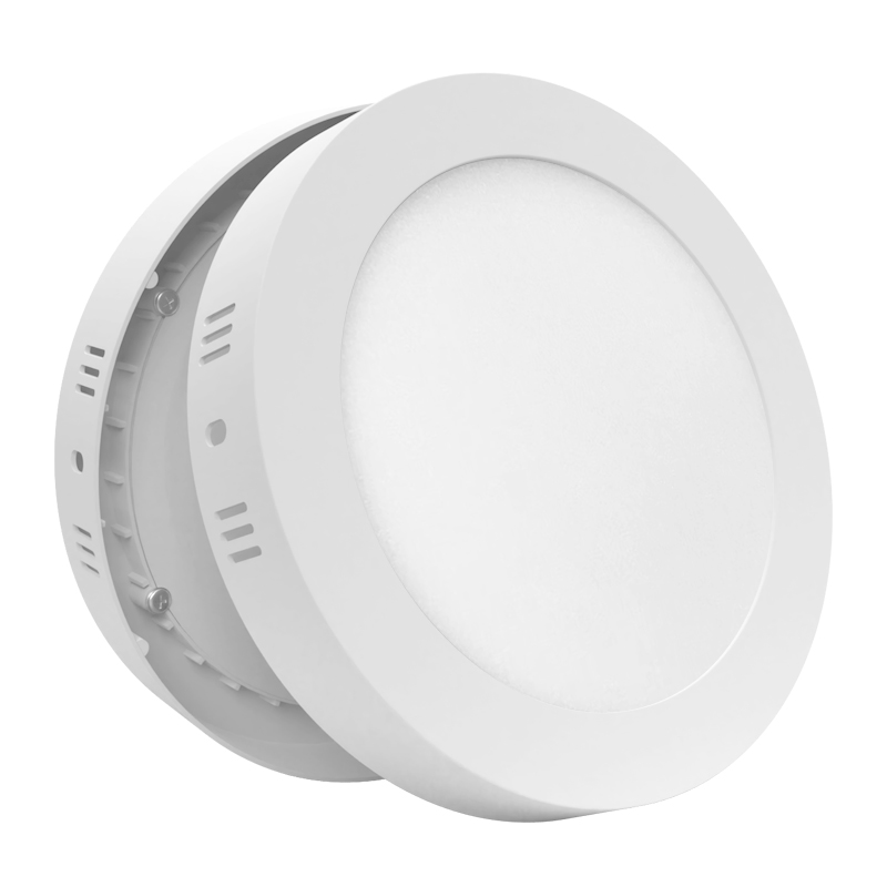 Ceiling panel light 12w round surface mounted lighting