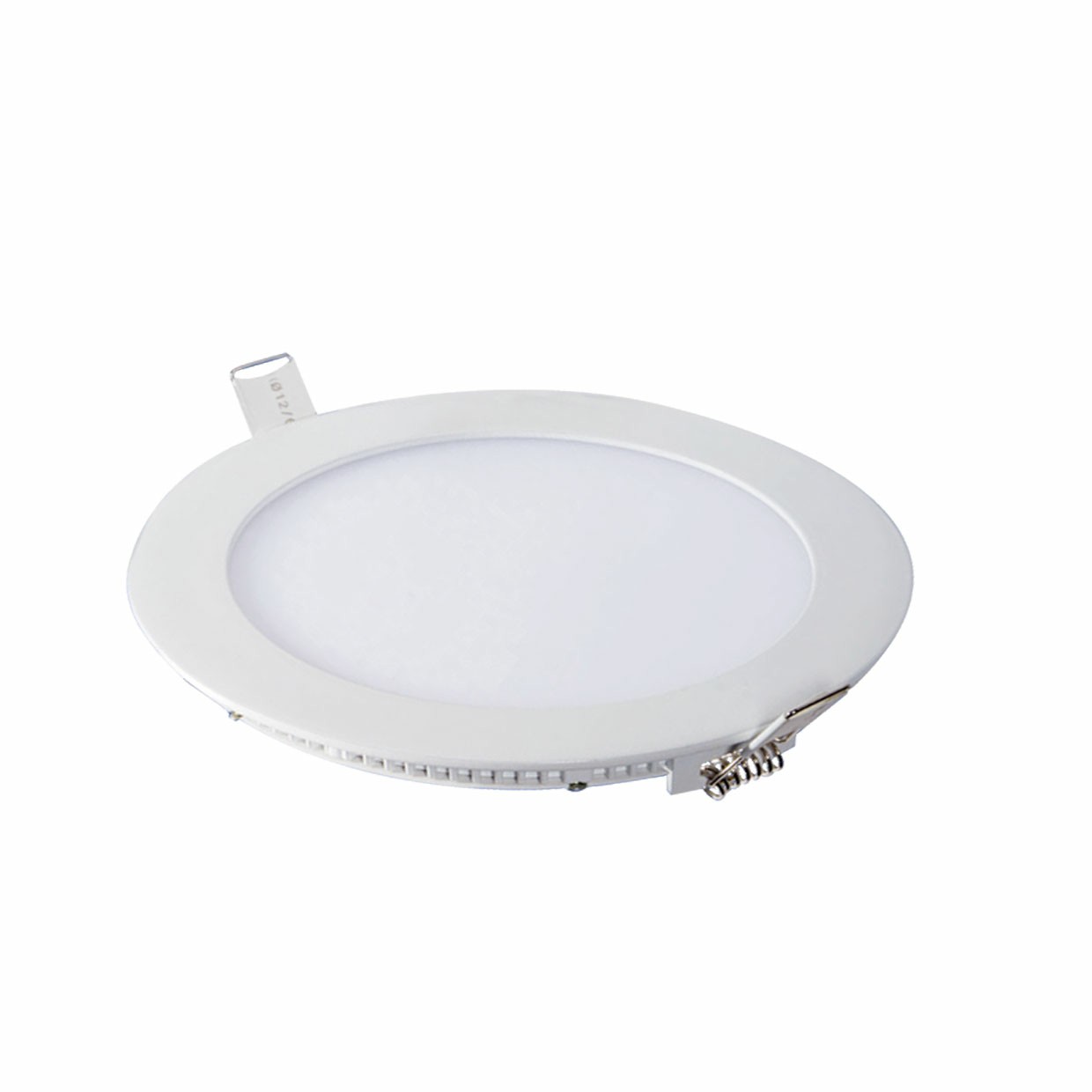 New thin round IP44 9w ultra slim led recessed panel light