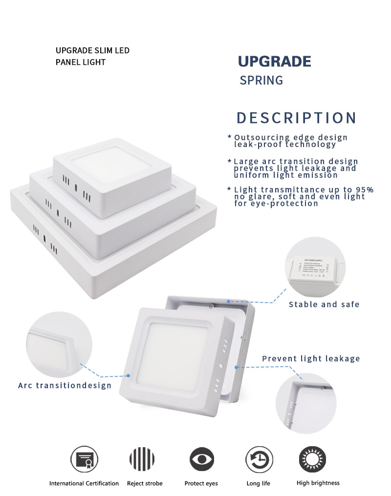 square light panel