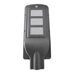 led solar street light 60w ip65 integrated all in one motion sensor outdoor aluminium die cast  housing price in guangzhou