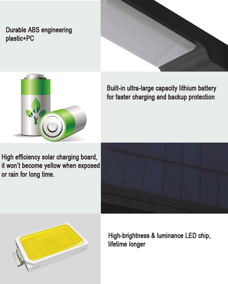 led solar sensor wall light