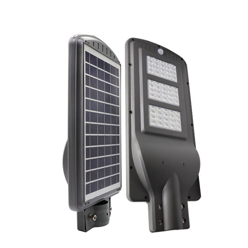 solar led street light 60w aluminium die cast all in one integrated intelligent integr ip66 housing manufacturers