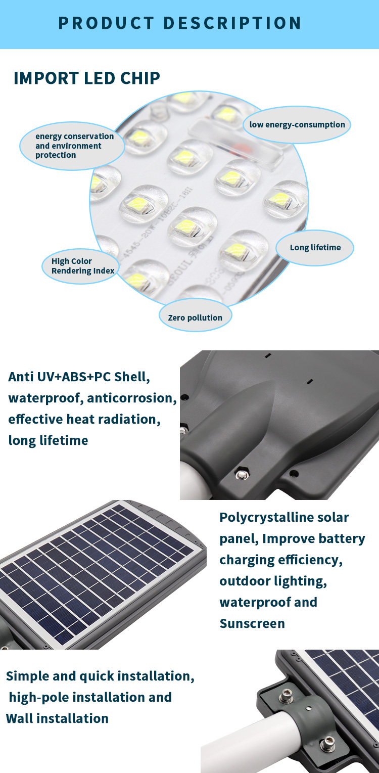 solar street light outdoor