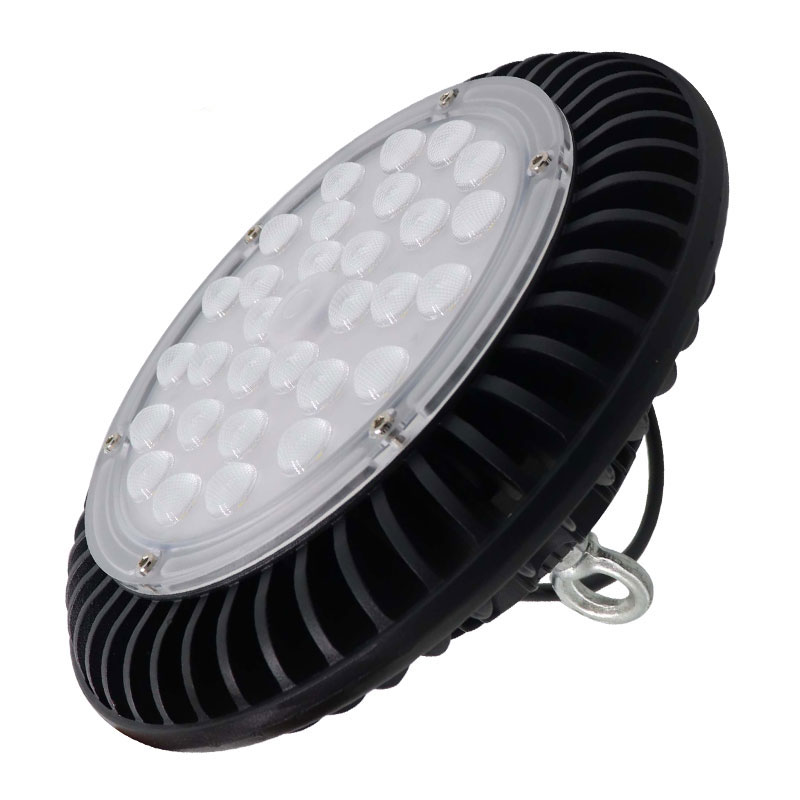 outdoor 100w led high bay light super bright die cast aluminum IP65 waterproof lamp for warehouse factory industrial