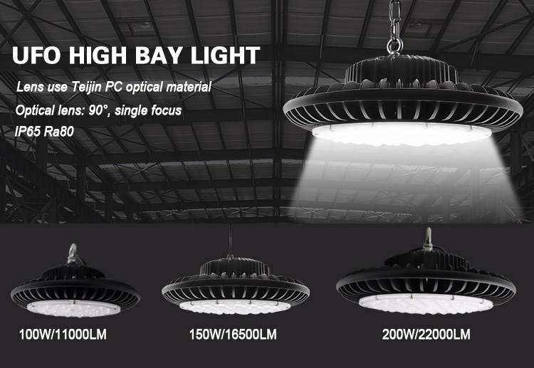 150w ufo led high bay light