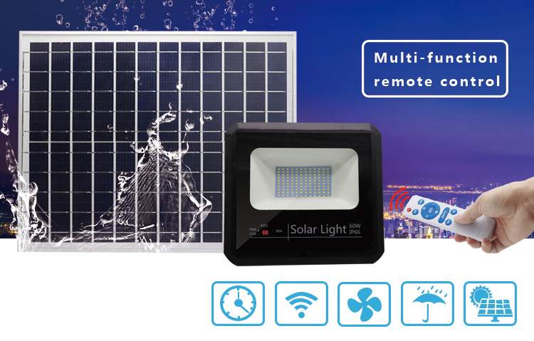 led solar floodlight