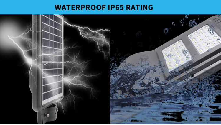 led integrated solar street light