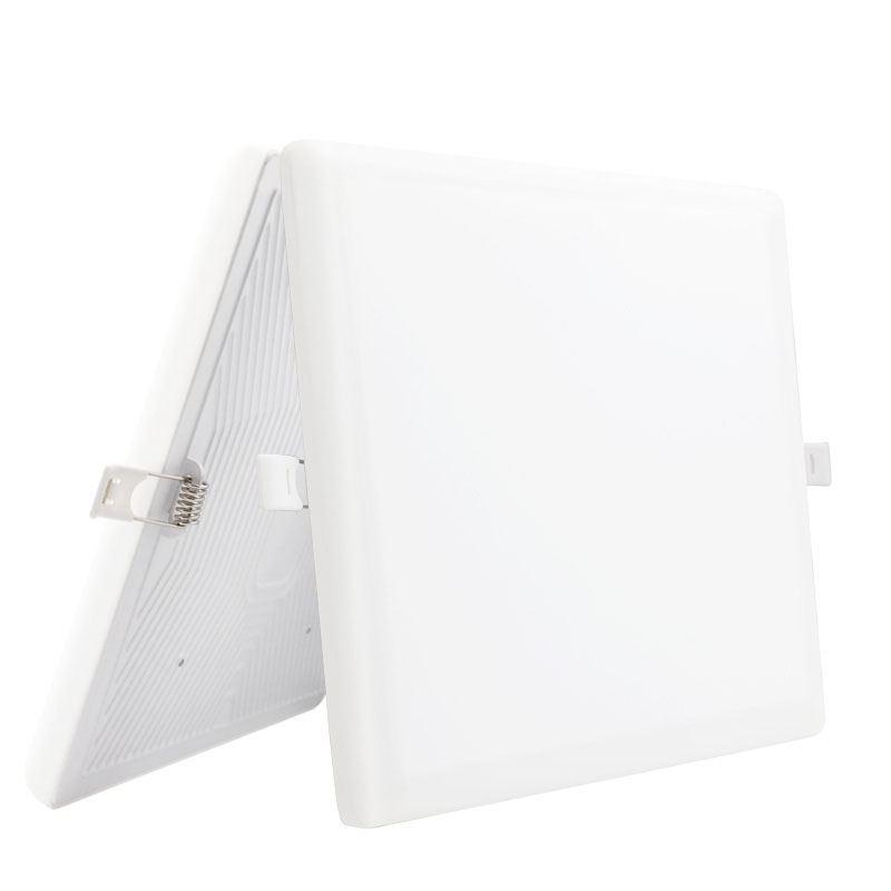 panel led 9w square no frame recessed light surface mounted dimmable ceiling lamp with remote control