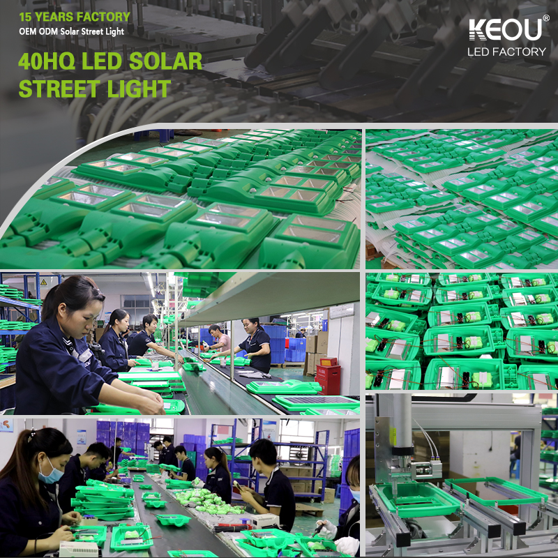 solar led light factory