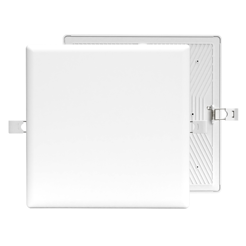surface led panel light 24w ISO9001 CE RoHS square frameless embedded ceiling lamp with smd2835