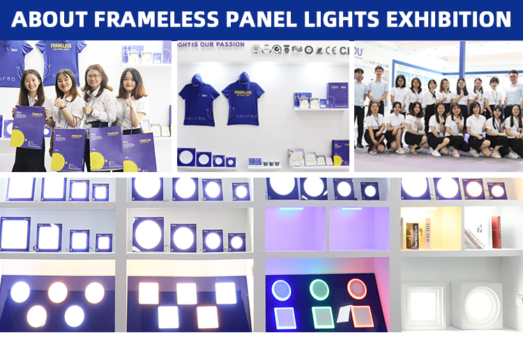 frameless led light panel 18w