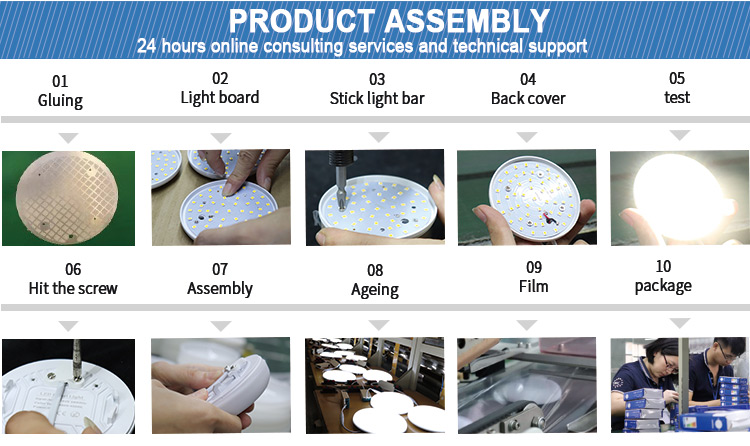 frameless panel led