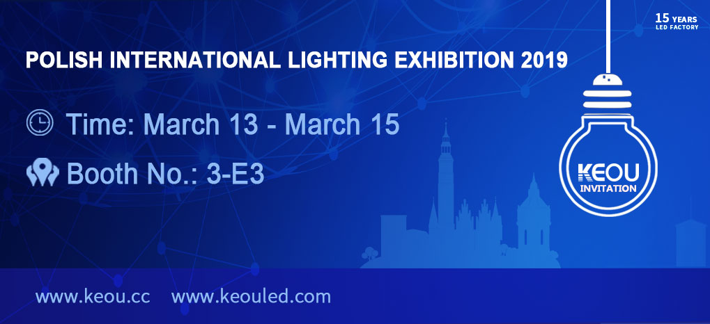 Keou Light factory Polish International Lighting Exhibition 2019