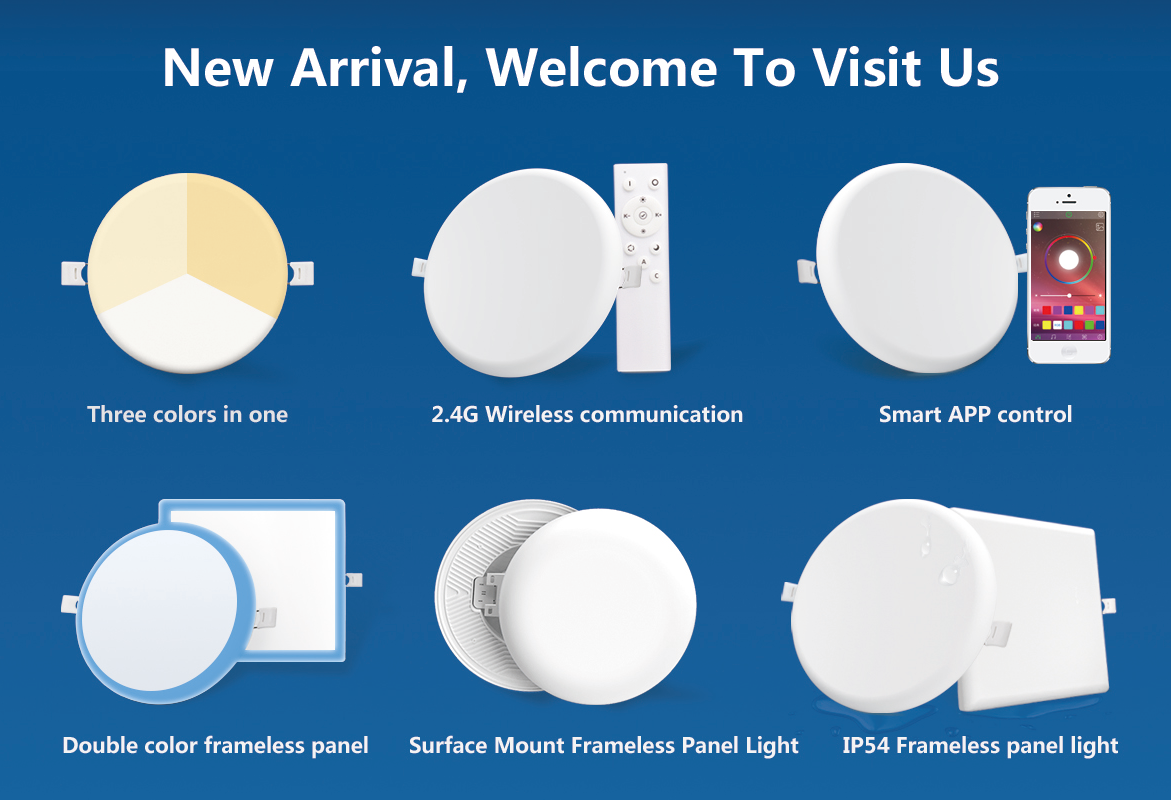 frameless led panel light factory