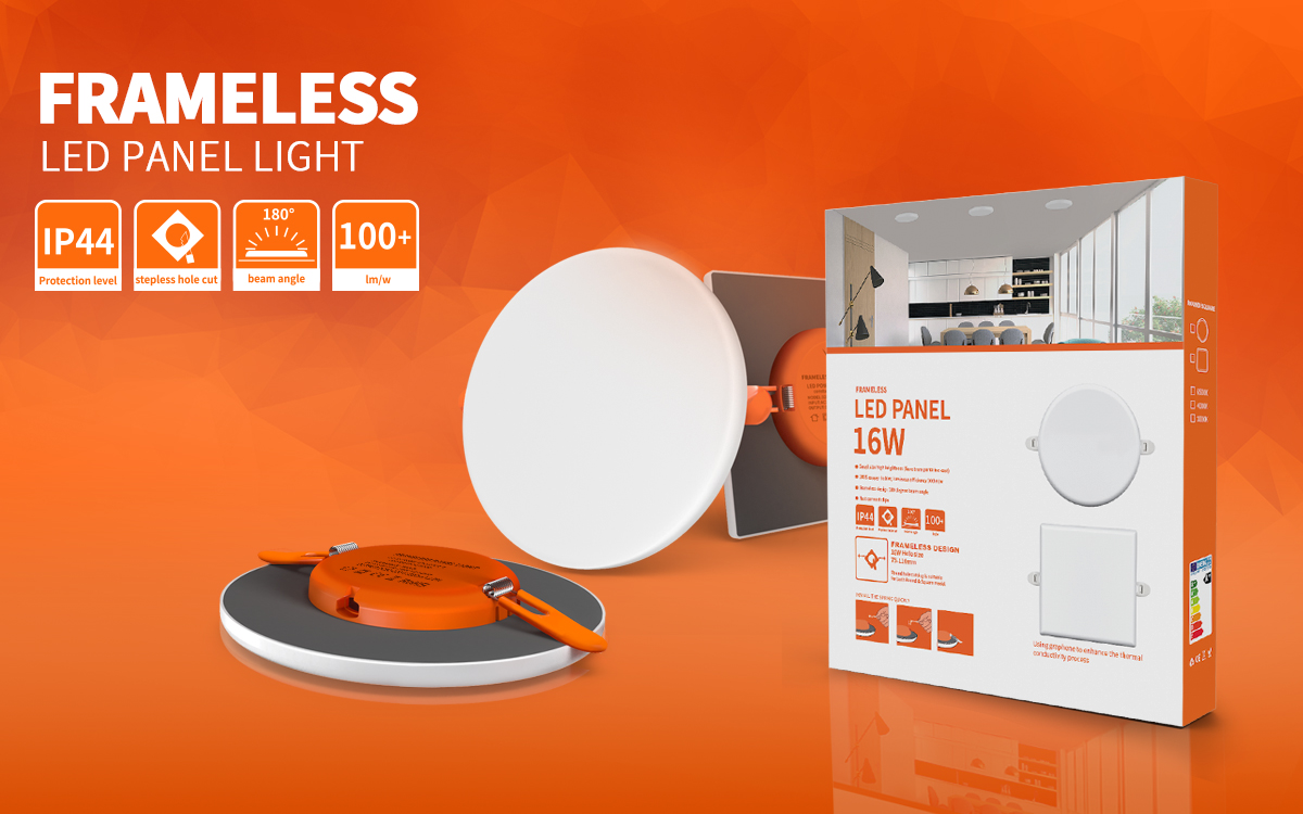 comi frameless led panel light factory