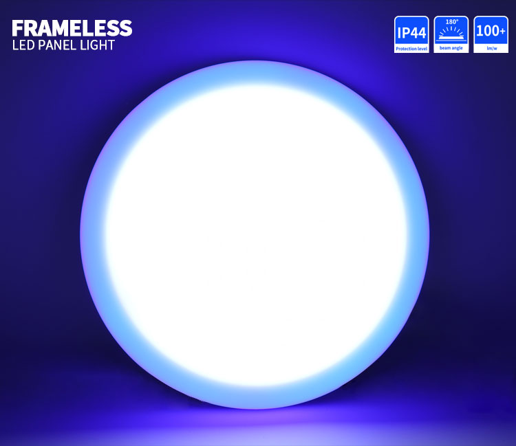 frameless led panel lamp