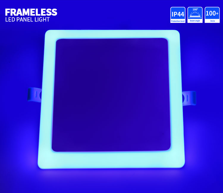 led frameless panel lamp
