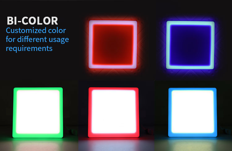 bi color led light panel