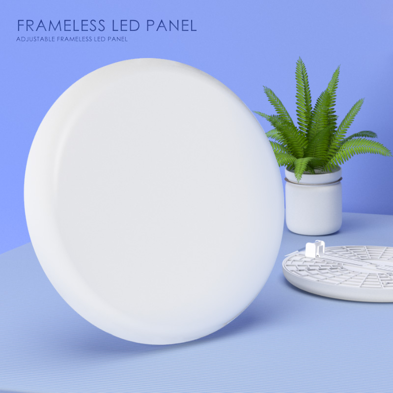 Adjustable led panel 36w new round frameless design light patent lamp