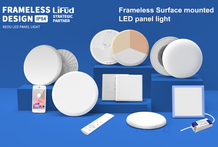 surface mounted led panel light factory
