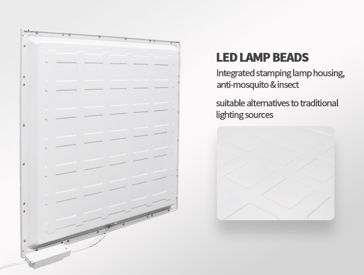 Flat led panel light