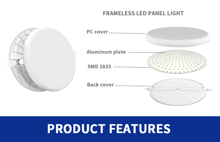 Dimmable LED Panel Light Factory