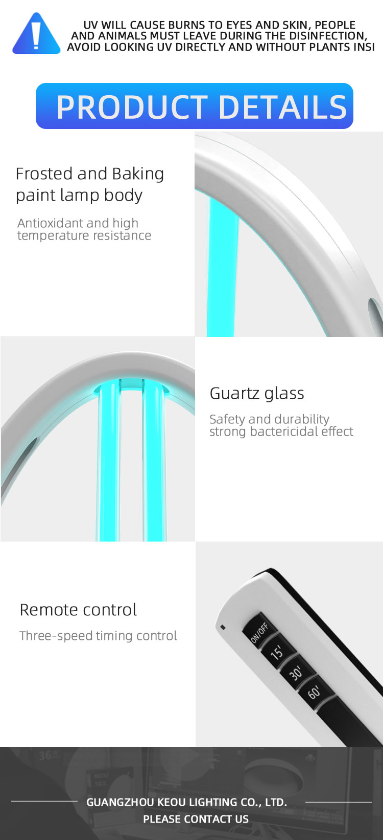 UV Germicidal light