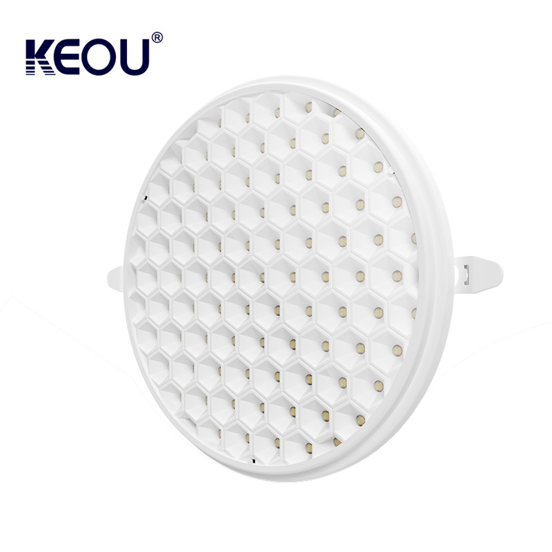 adjustable led lights frameless round led panel 36W dimmable led panel light 55-205mm