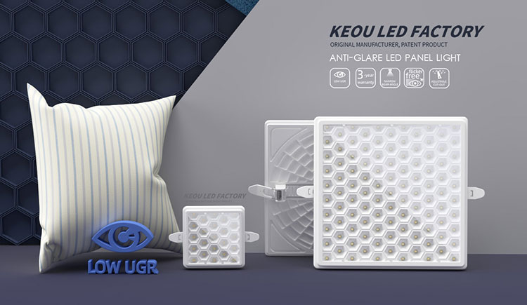 Adjustable LED Panel Light Square