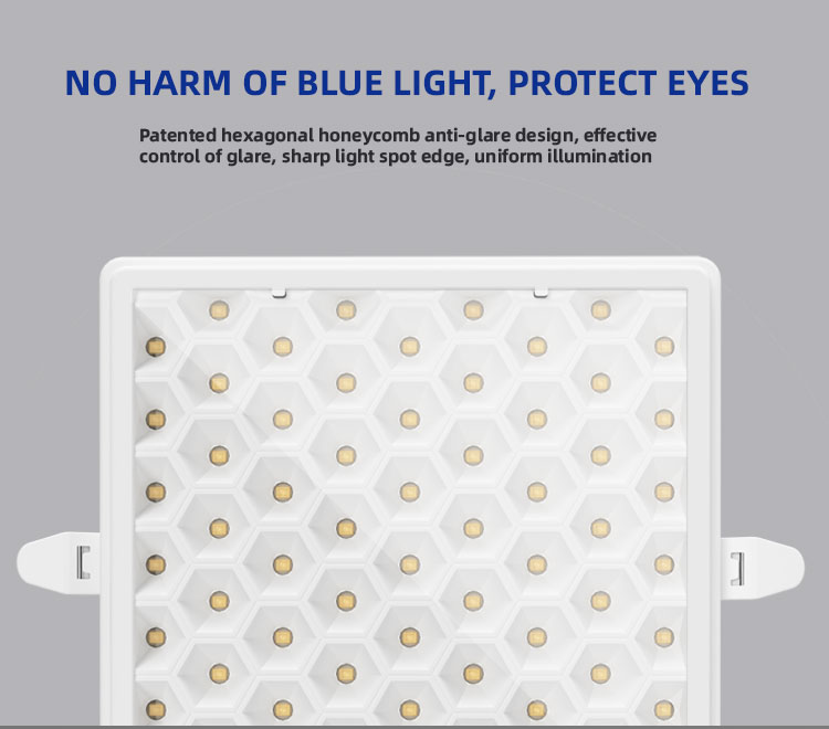 Adjustable LED Panel Light Square