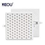 Dimmable Square LED panel Light KEOU New Anti glare LED Lamp 18W 24W 36W
