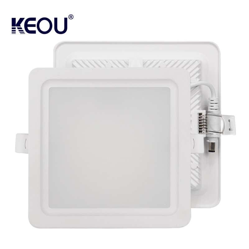 Square LED Downlight 18W 9W 12W 24W 36W New Slim Recessed Downlight Lamp Manufacturer