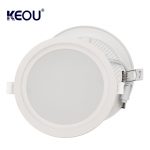 Round LED Downlight 18W 9W 12W 24W 36W KEOU New Recessed Down Light Lamp Factory