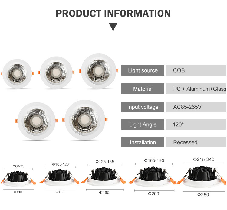 COB LED Downlight