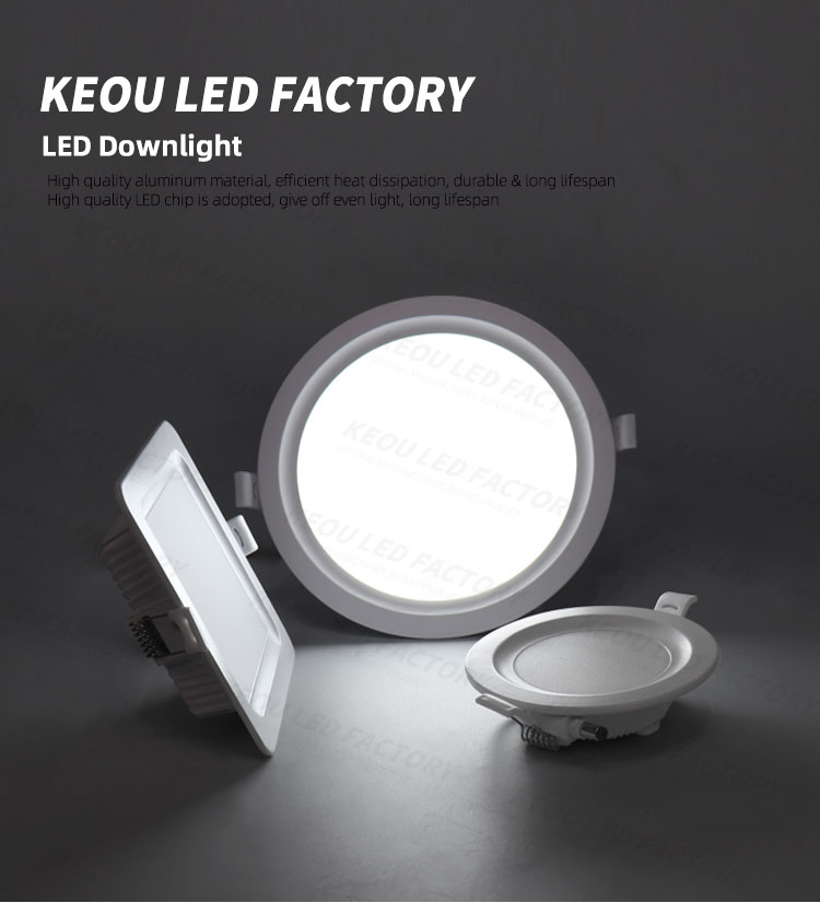 Round LED Downlight 18W