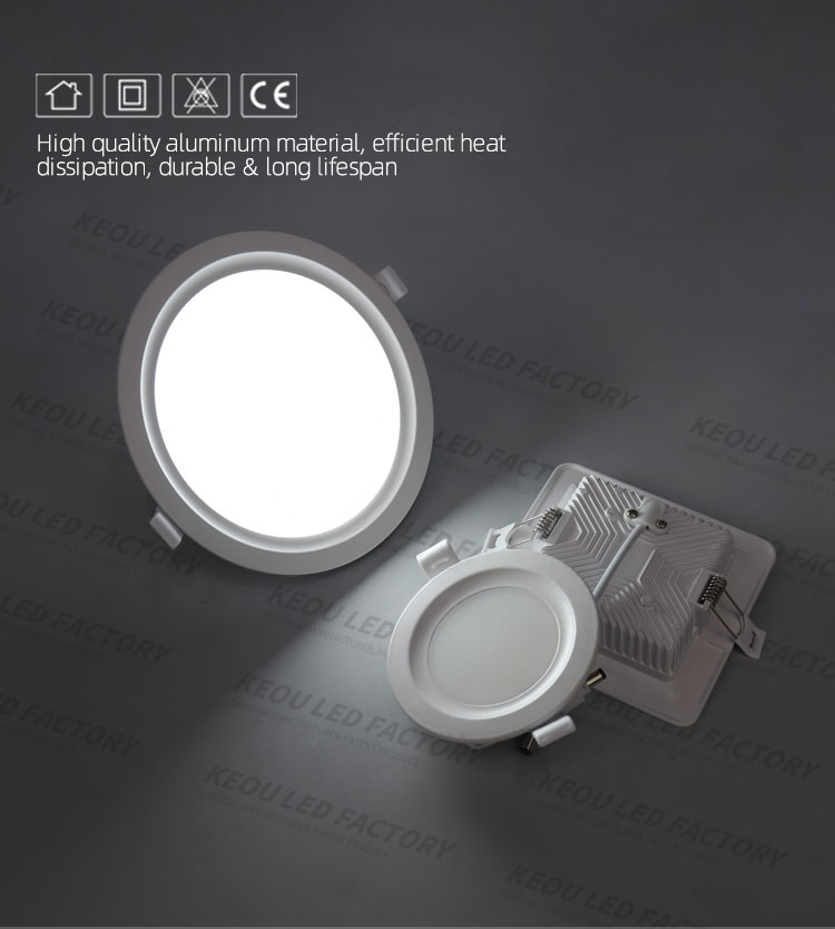 Round LED Downlight 18W