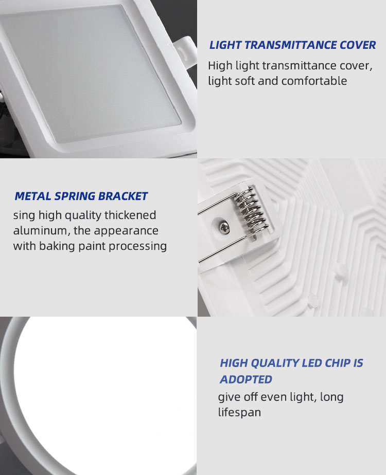 Square LED Downlight 18W