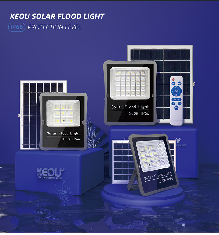 Solar LED Flood Lights 100W