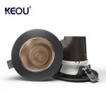 LED Spot Light 7W KEOU New COB spotlights Lamp Factory Support Electroplating Aluminum Plastic Hosing