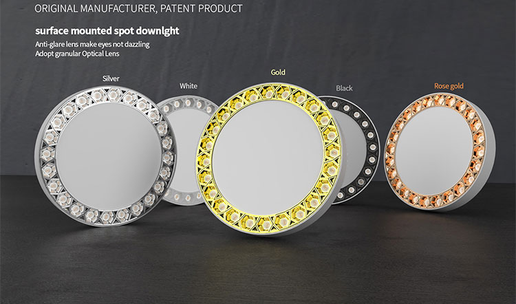 Surface mounted LED downlight spotlight