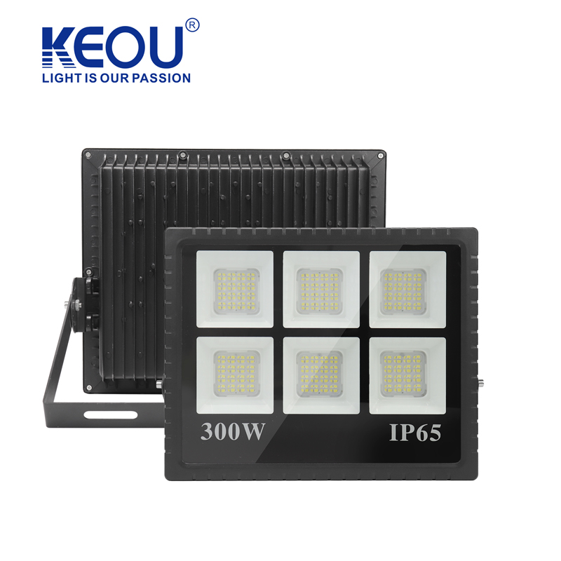 Super bright LED light LED flood light KEOU 400W 300W 200W Outdoor IP66 aluminum floodlight