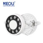 Downlight spotlight dual light effect surface mounted LED indoor lighting KEOU factory direct sales 10W 18W 24W 36W