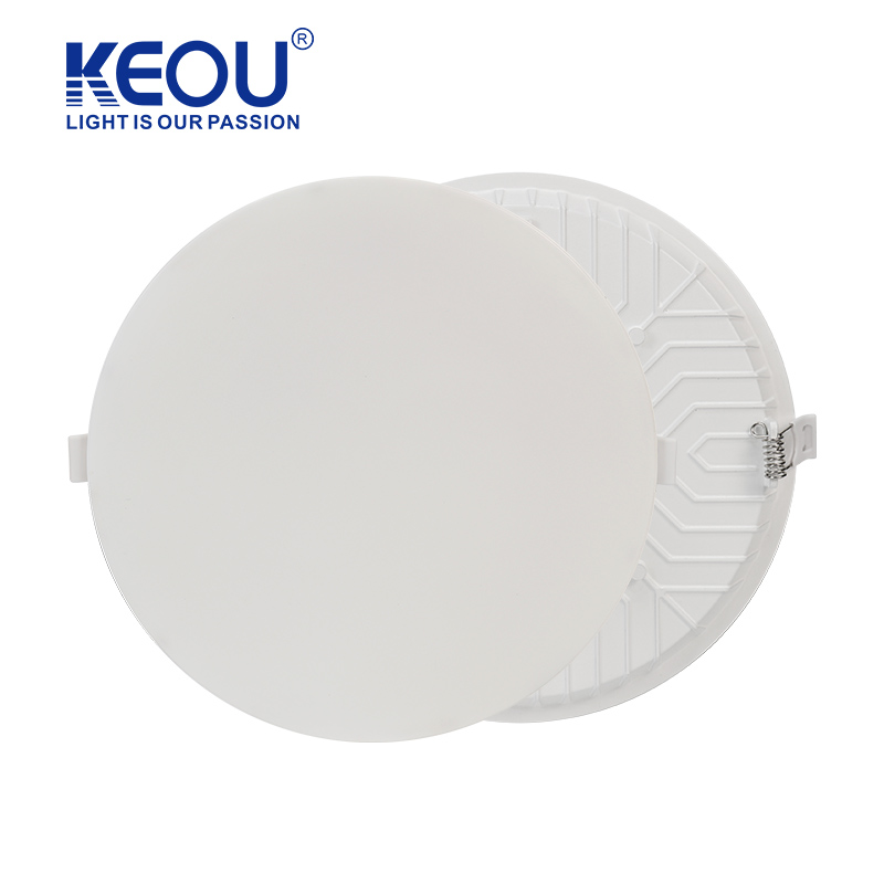 LED Panel downlight open hole borderless ultra-thin LED downlight panel light 9W 12W 18W 24W 36W