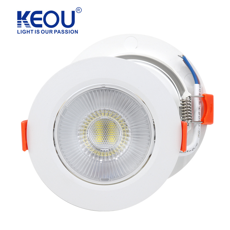 DOB Spotlight LED Ceiling Spotlight 5W 7W 9W 6500K 4000K 3000K round Indoor Lighting Spotlight