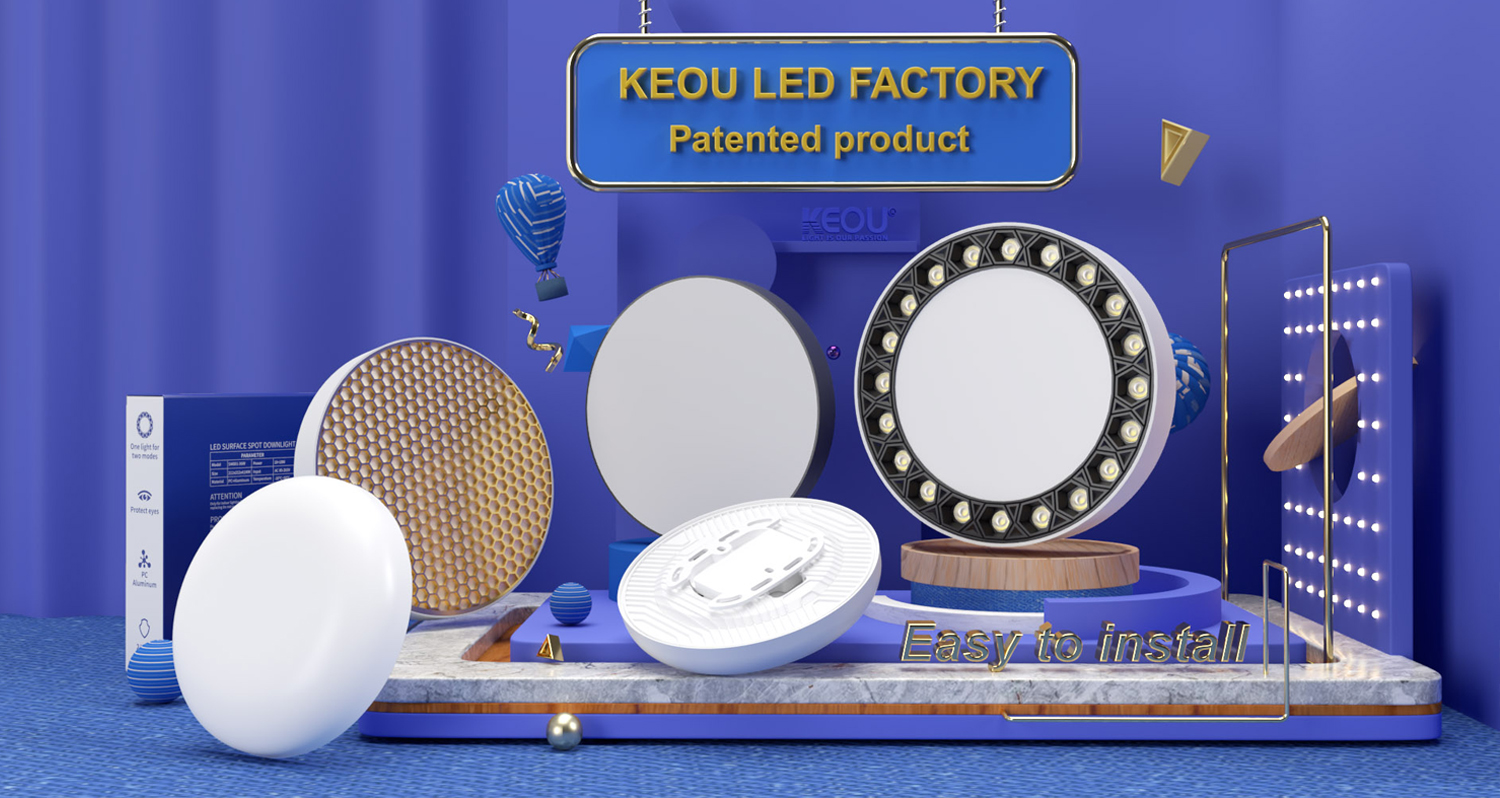 KEOU Patented LED Panel Light Series