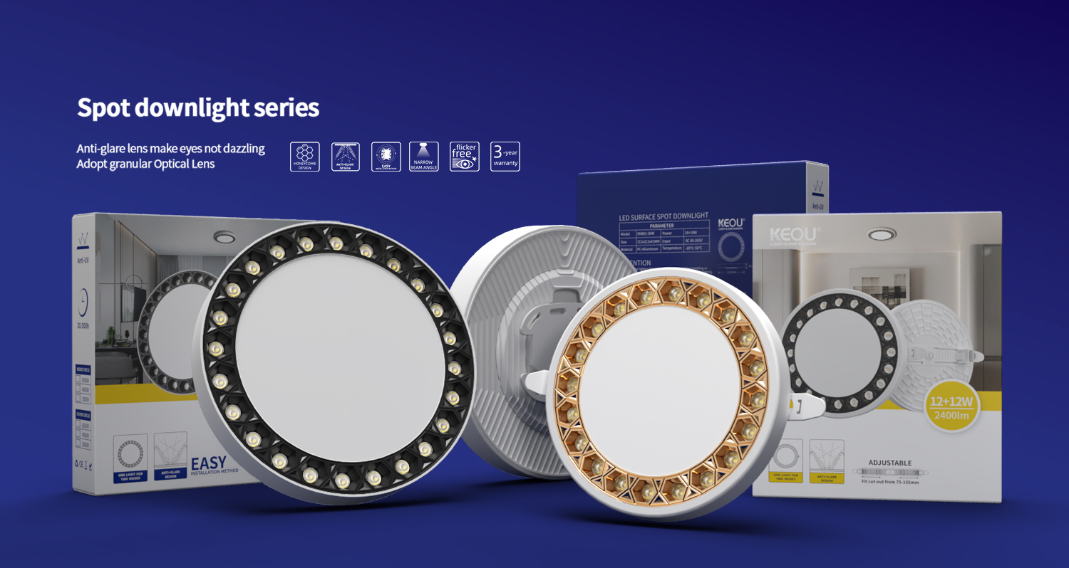 KEOU surface mounted downlight spotlight