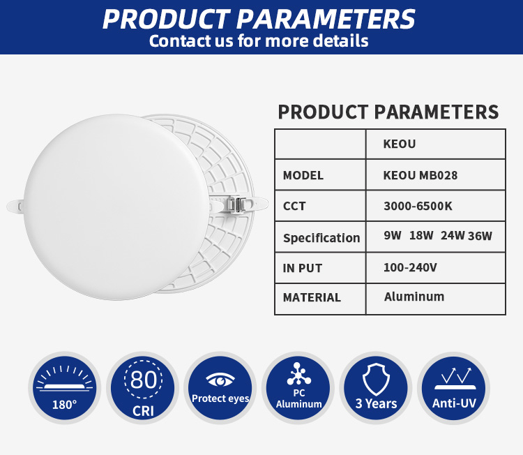 Led light panel light