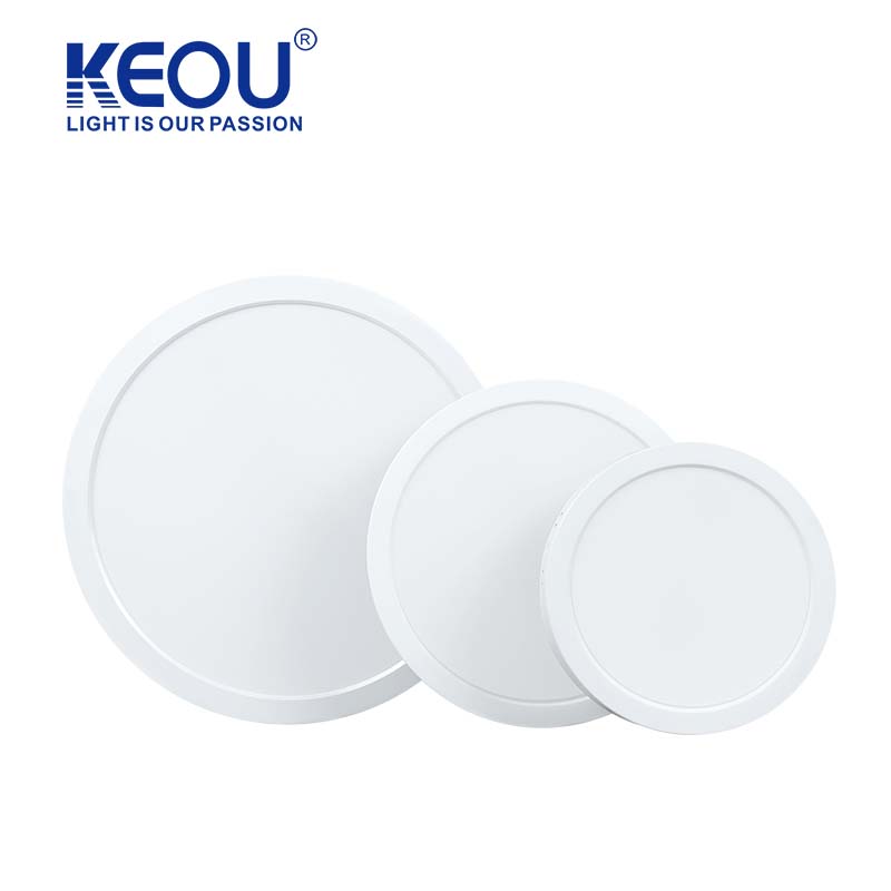 KEOU surface panel light 16W 22W 36W plastic indoor light led panel light