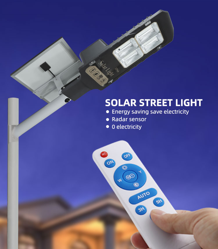 Solar Powered Street Lights